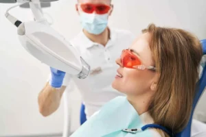 Laser Teeth Whitening at Bloom Medspa